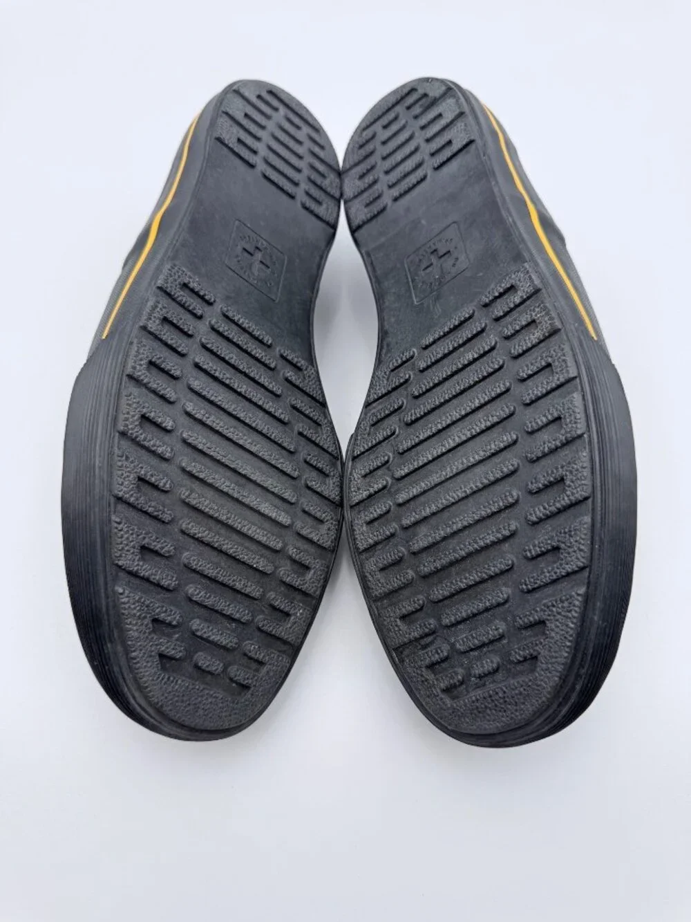 Dr. Martens Pressler Mens Black Canvas Sneakers Size 9 US Lace-Up Casual Shoes